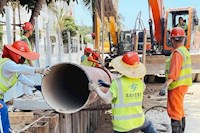 越海開山鑄管網(wǎng)！桂山島雨污管網(wǎng)建設(shè)項目提前完工